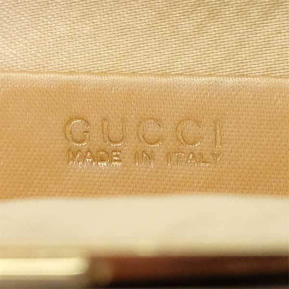 Gucci Satin Clasp Bag Green Clutch - Picture 9 of 9
